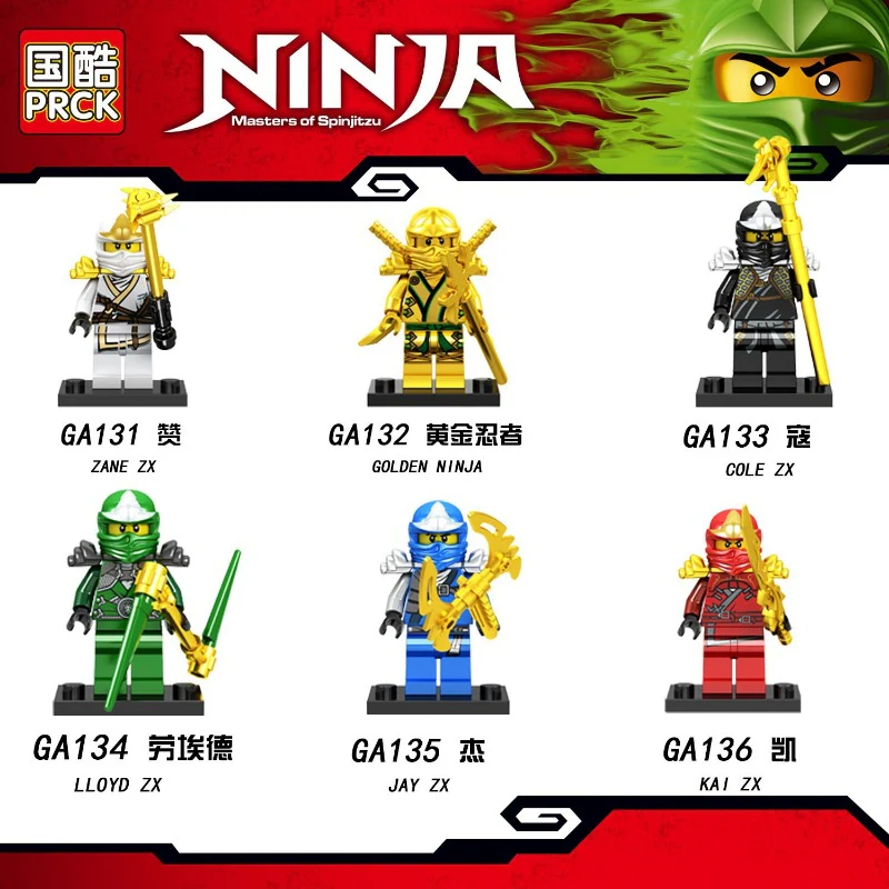 GA131-148 Ninja Series Minifigures - Image 2