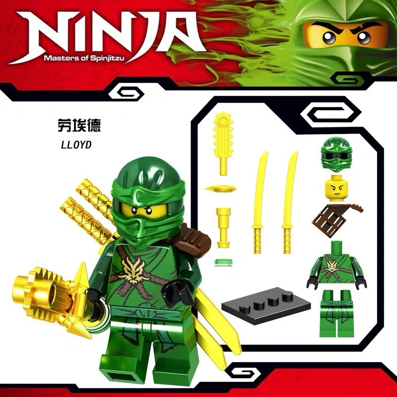 GA131-148 Ninja Series Minifigures - Image 21