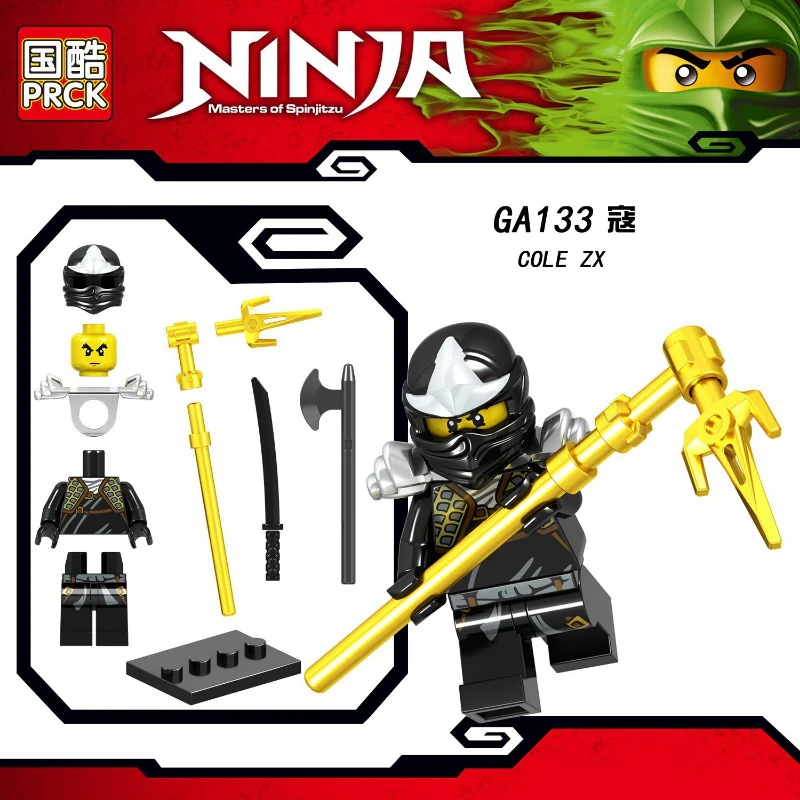 GA131-148 Ninja Series Minifigures - Image 7