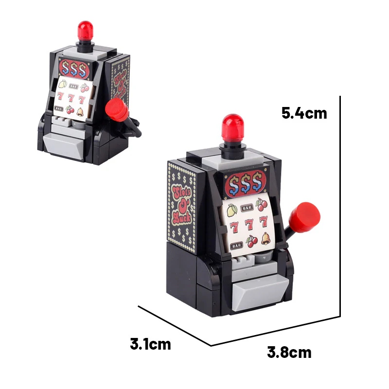 Games Poker Table Game Console Minifigure Scene Accessories - Image 13