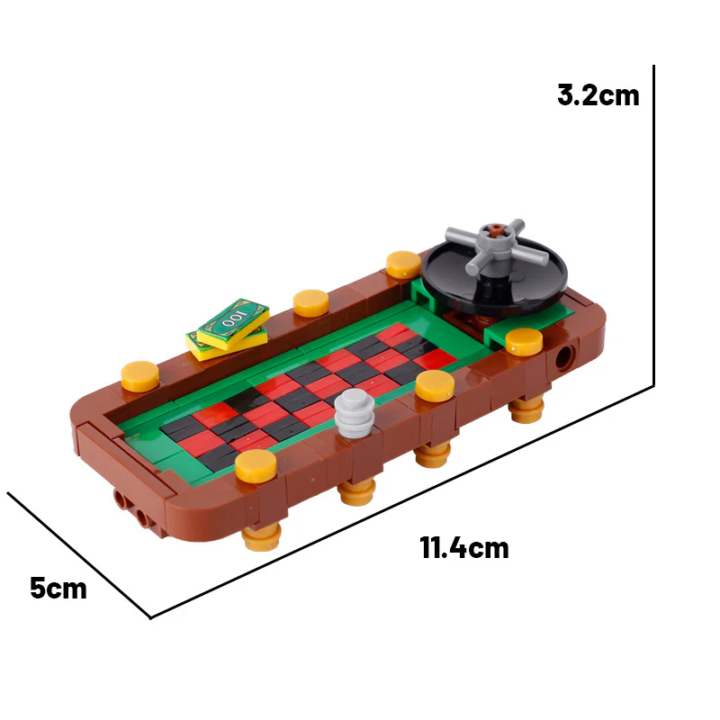 Games Poker Table Game Console Minifigure Scene Accessories - Image 18