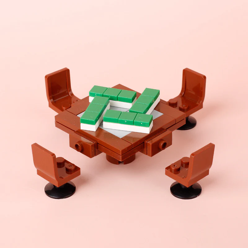 Games Poker Table Game Console Minifigure Scene Accessories - Image 4