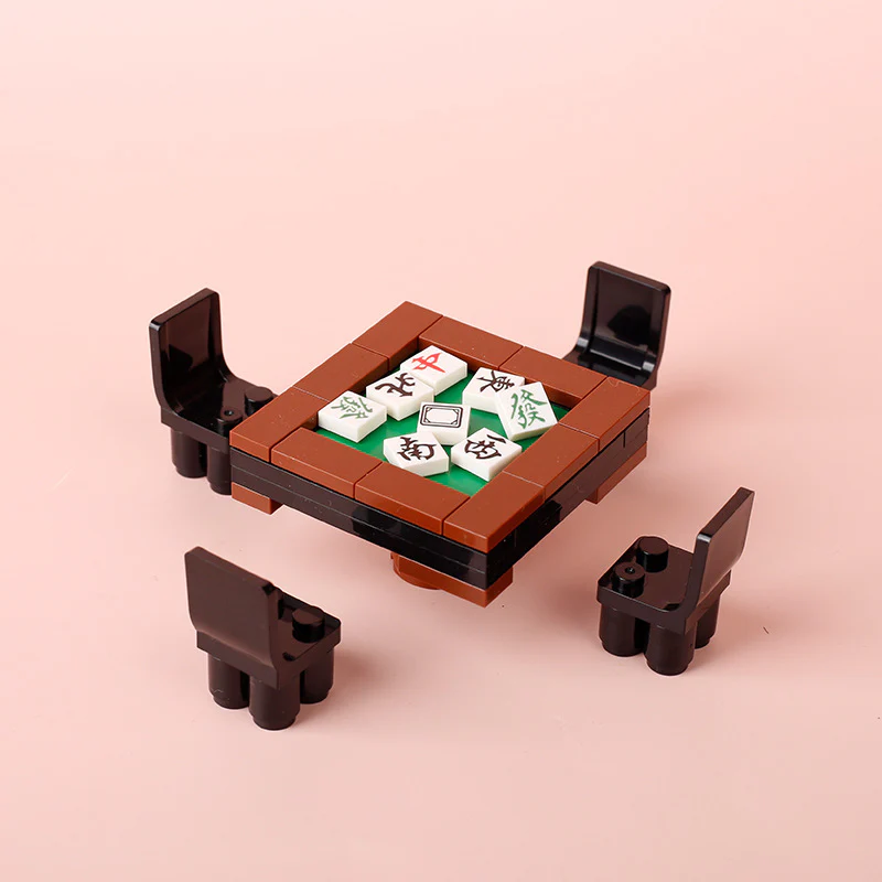 Games Poker Table Game Console Minifigure Scene Accessories - Image 8