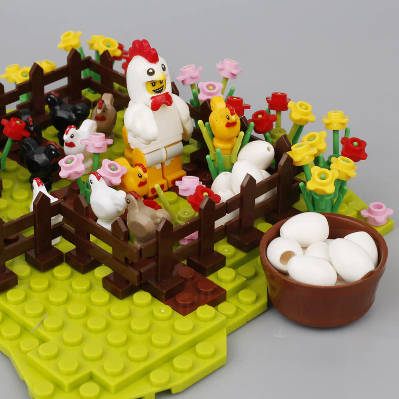 Garden plants Animals Chicken coop Fence base - Image 2