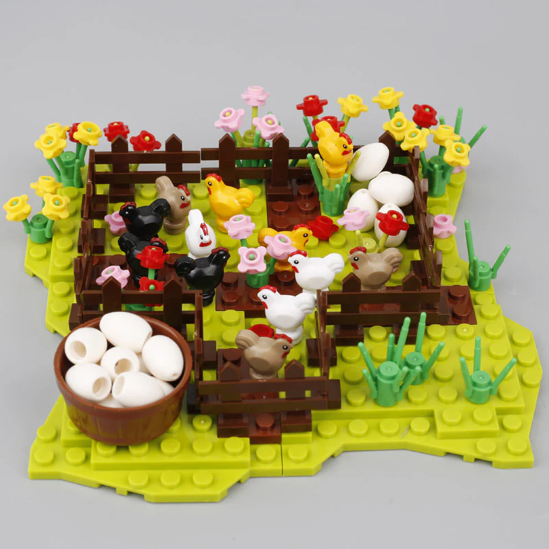 Garden plants Animals Chicken coop Fence base - Image 3