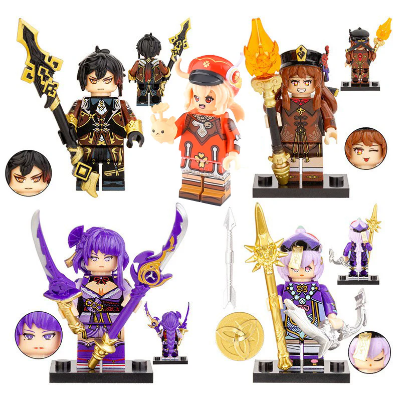 Genshin Impact series Minifigures (5pcs) - Image 2