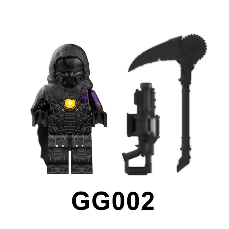 GG002-GG007 Military Series Delta Operation Special Forces Figure Minifigures - Image 3