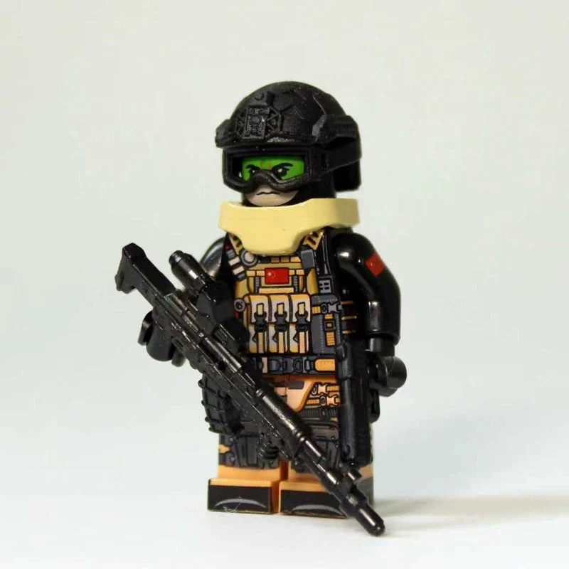 GG002-GG007 Military Series Delta Operation Special Forces Figure Minifigures - Image 8