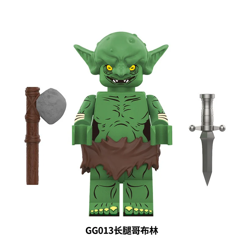 GG013-GG014 Goblin with long legs and short legs Minifigures - Image 2