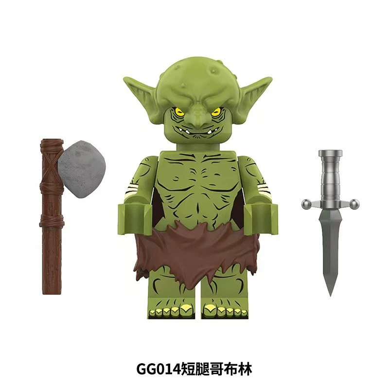GG013-GG014 Goblin with long legs and short legs Minifigures - Image 3
