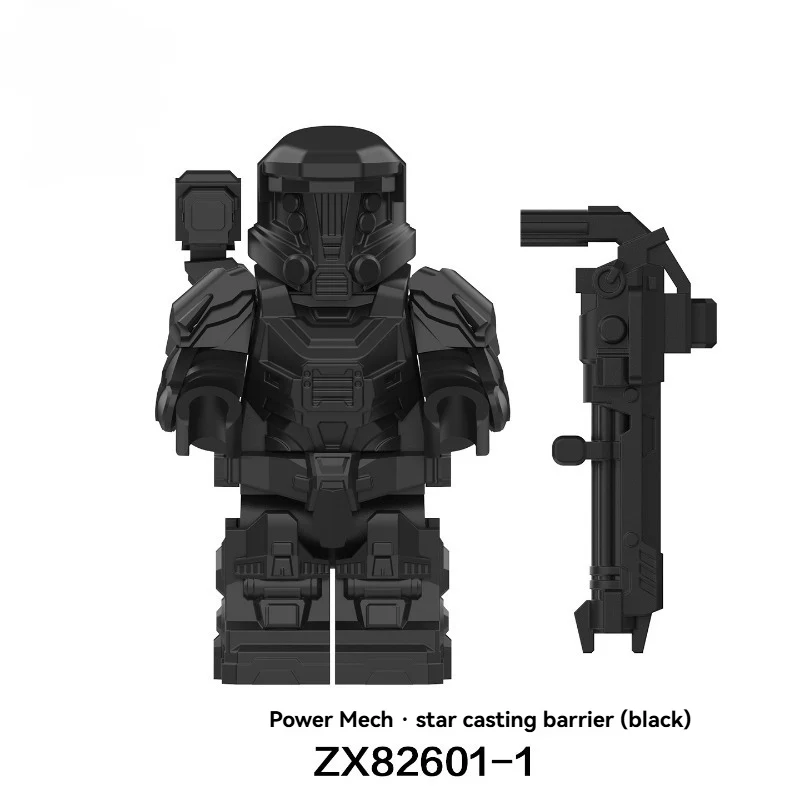GG016-017 ZX82501-1 ZX82601-1 Delta Force series, Captain of the Id Guard Minifigures - Image 8