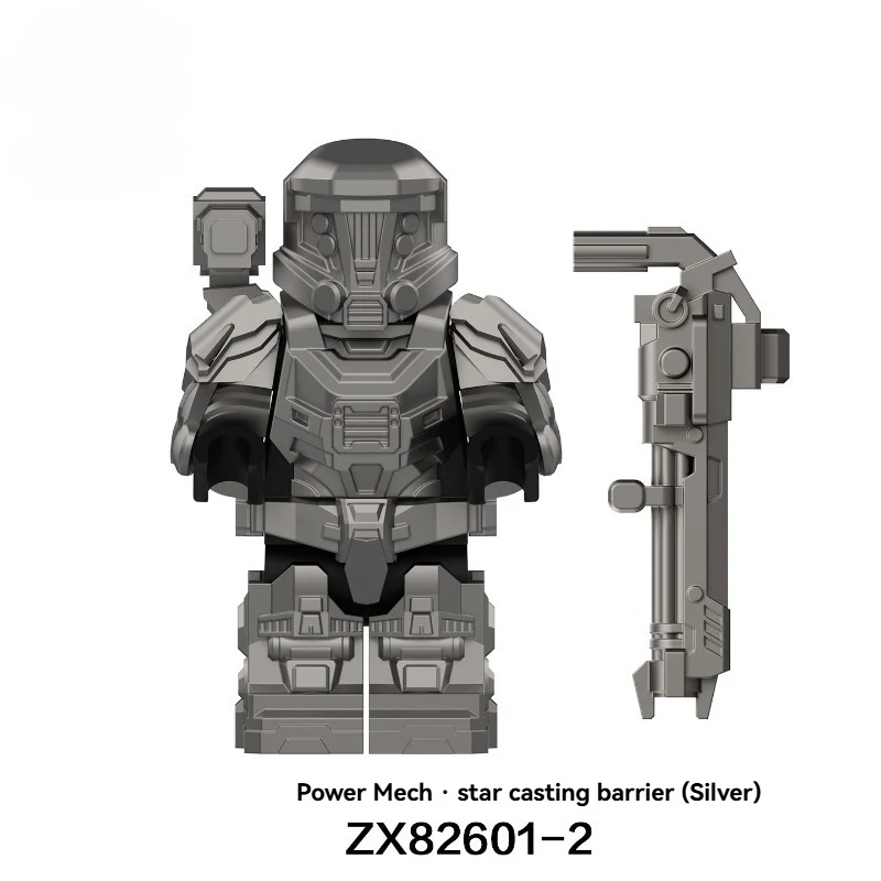 GG016-017 ZX82501-1 ZX82601-1 Delta Force series, Captain of the Id Guard Minifigures - Image 9