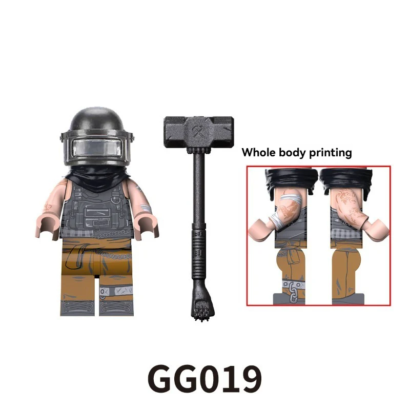 GG018-019 operation delta Raven Guard Hammer Guardian Minifigures - Image 6