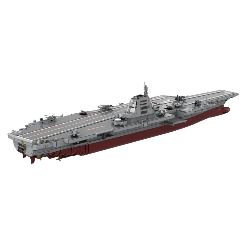 (Gobricks version) 10019pcs MOC 1/200 China Navy Air Carrier No.1 LEGO Compatible - Image 3