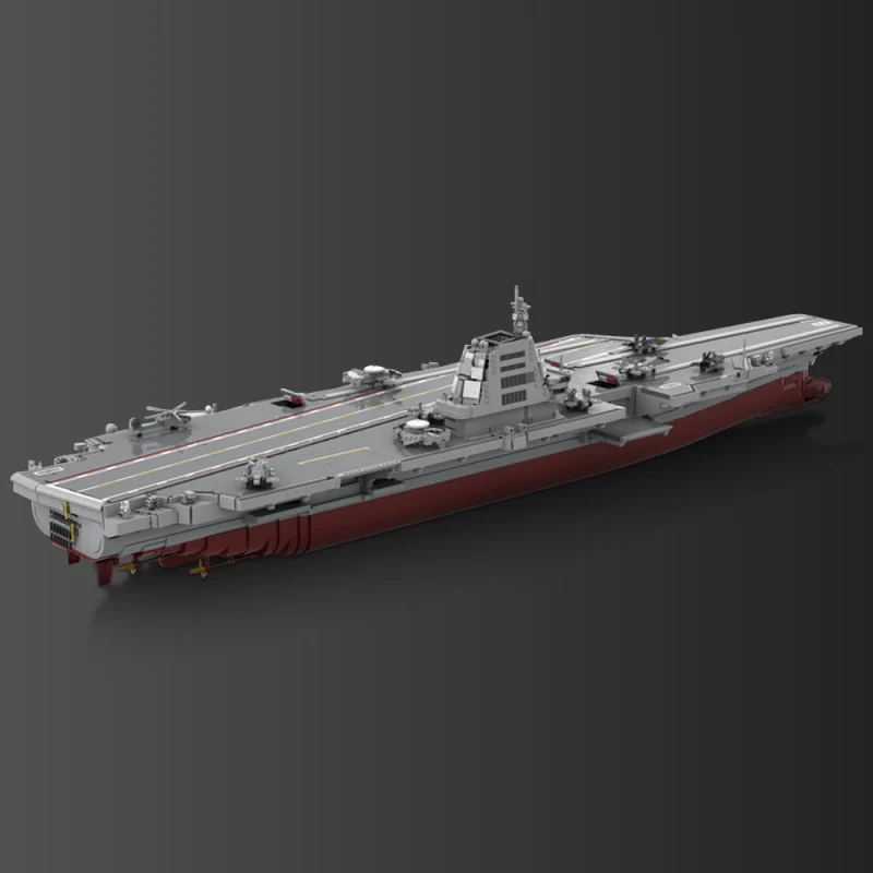 (Gobricks version) 10019pcs MOC 1/200 China Navy Air Carrier No.1 LEGO Compatible - Image 6