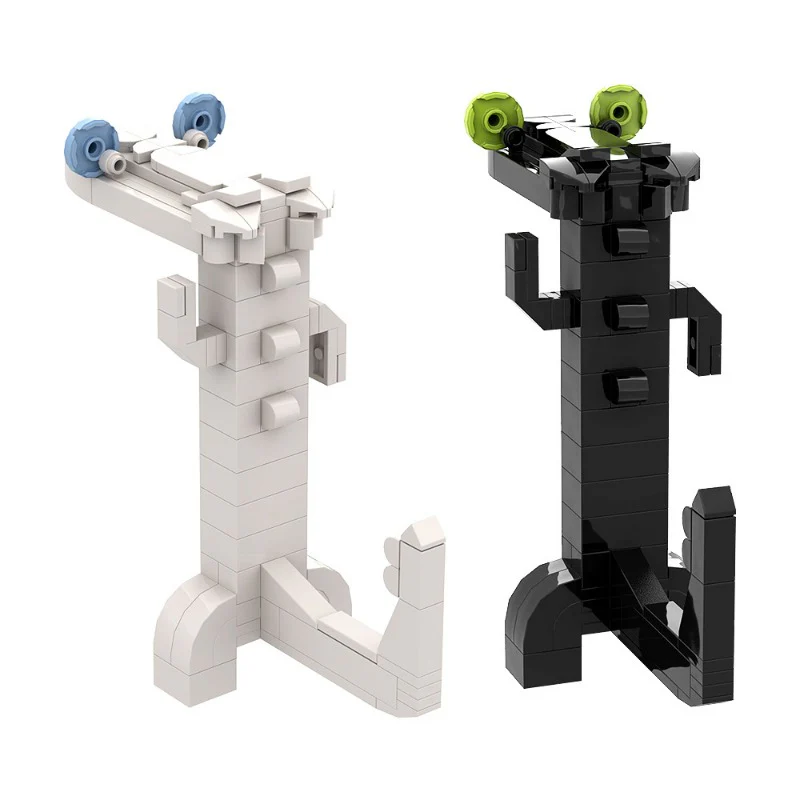 (Gobricks version) 100pcs+ MOC Dragon Chaser Toothless White LEGO Compatible - Image 3