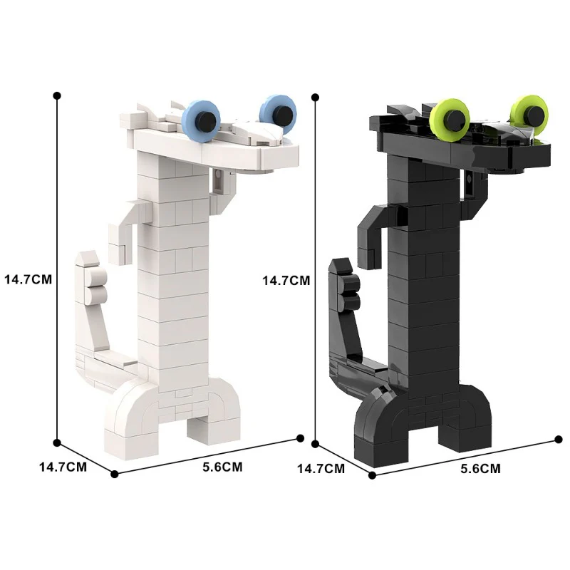 (Gobricks version) 100pcs+ MOC Dragon Chaser Toothless White LEGO Compatible - Image 4