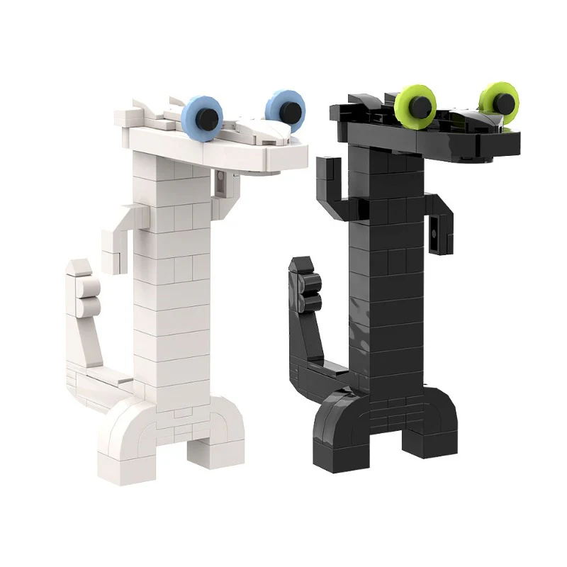 (Gobricks version) 100pcs+ MOC Dragon Chaser Toothless White LEGO Compatible - Image 5