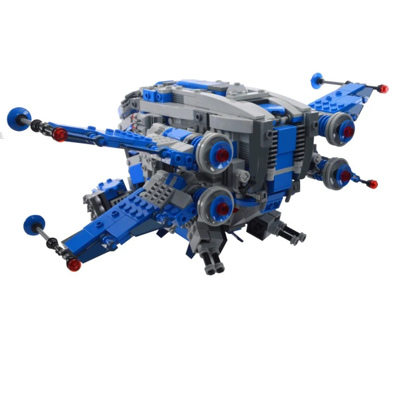 (Gobricks version) 1020pcs MOC-214719 501st Legion X Wing Dropship - Image 3