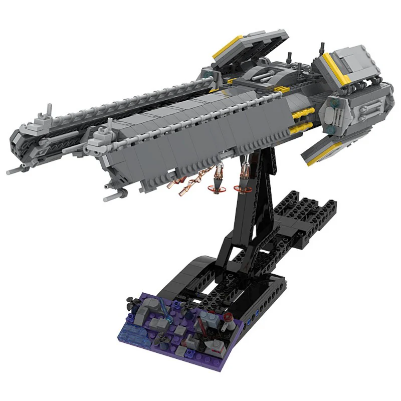 (Gobricks version) 1026pcs MOC Helldivers 2 Super Destroyer LEGO Compatible - Image 6
