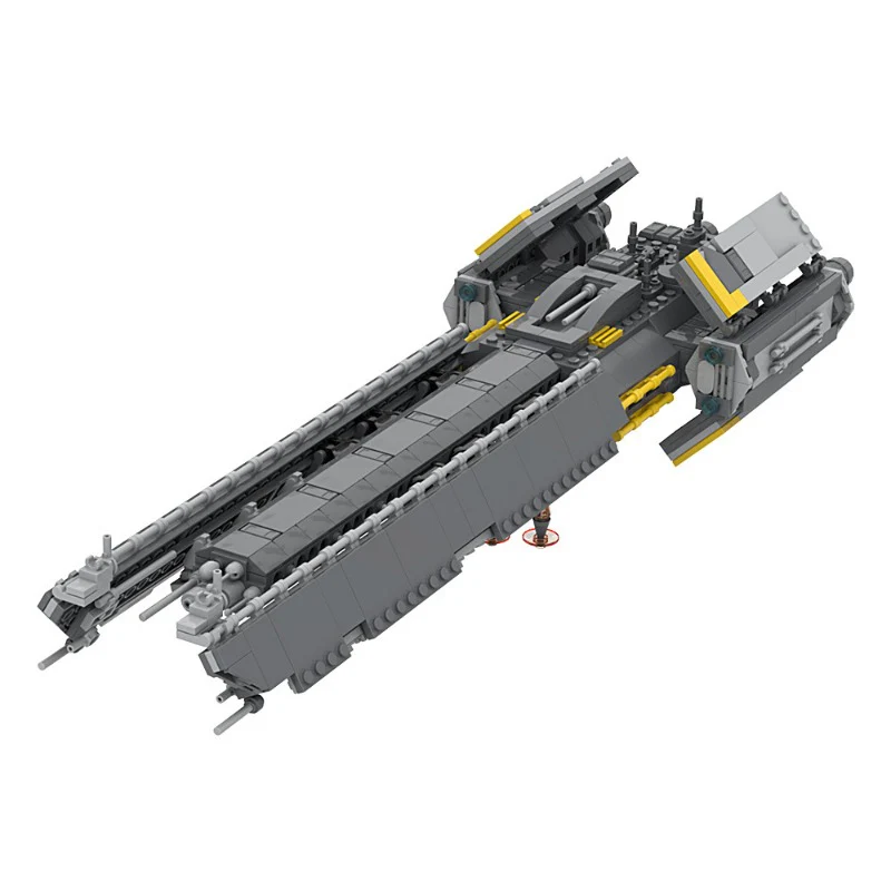 (Gobricks version) 1026pcs MOC Helldivers 2 Super Destroyer LEGO Compatible - Image 8