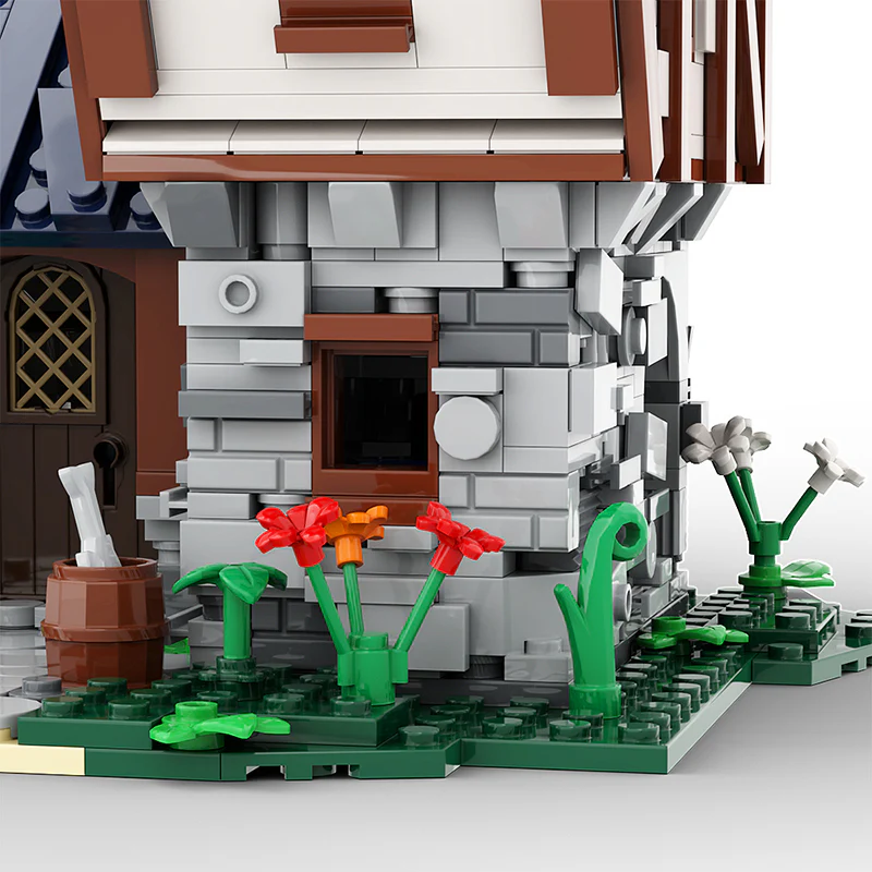 (Gobricks version) 1034pcs MOC Farm Cottage LEGO Compatible - Image 6