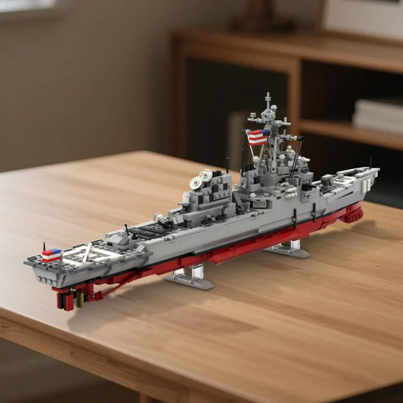(Gobricks version) 1060pcs MOC-205398 DDG 51 Arleigh Burke - Flight I version - Image 6