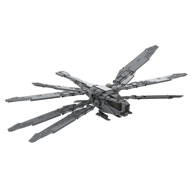 (Gobricks version) 1062pcs MOC Dune 2021 Ornithopter LEGO Compatible - Image 3