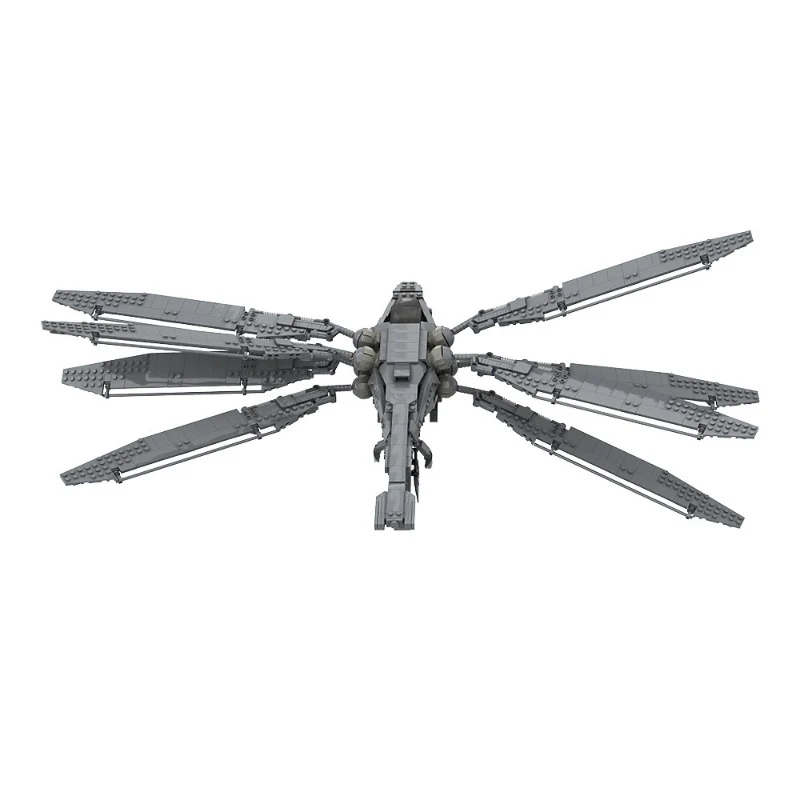 (Gobricks version) 1062pcs MOC Dune 2021 Ornithopter LEGO Compatible - Image 5