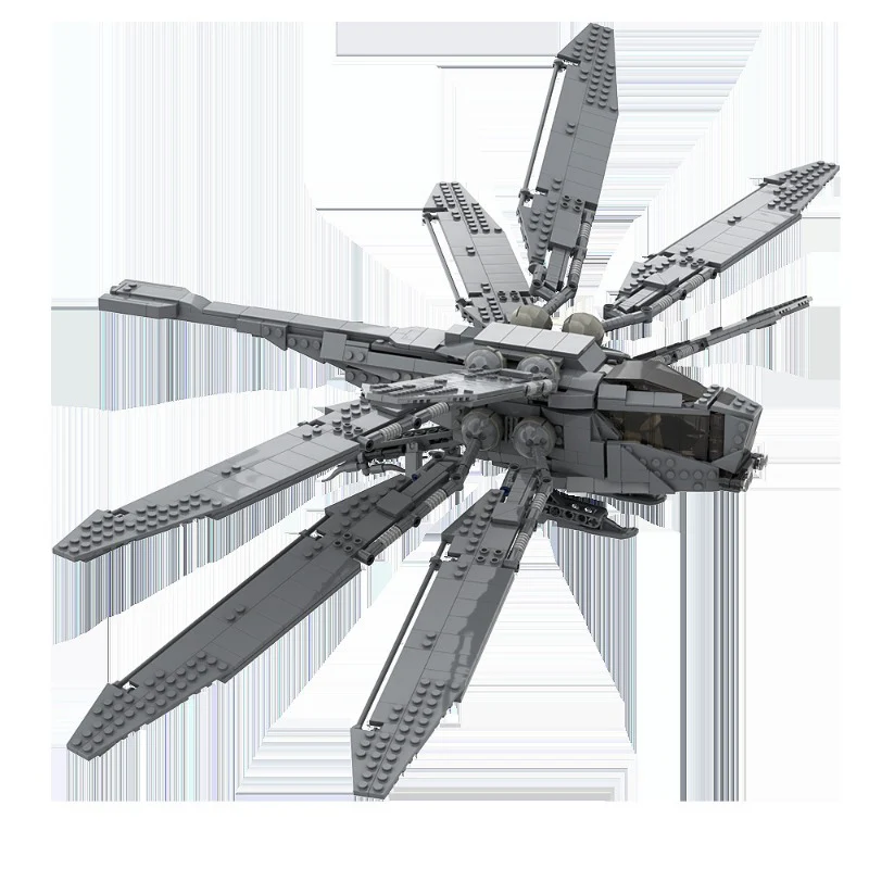 (Gobricks version) 1062pcs MOC Dune 2021 Ornithopter LEGO Compatible - Image 6