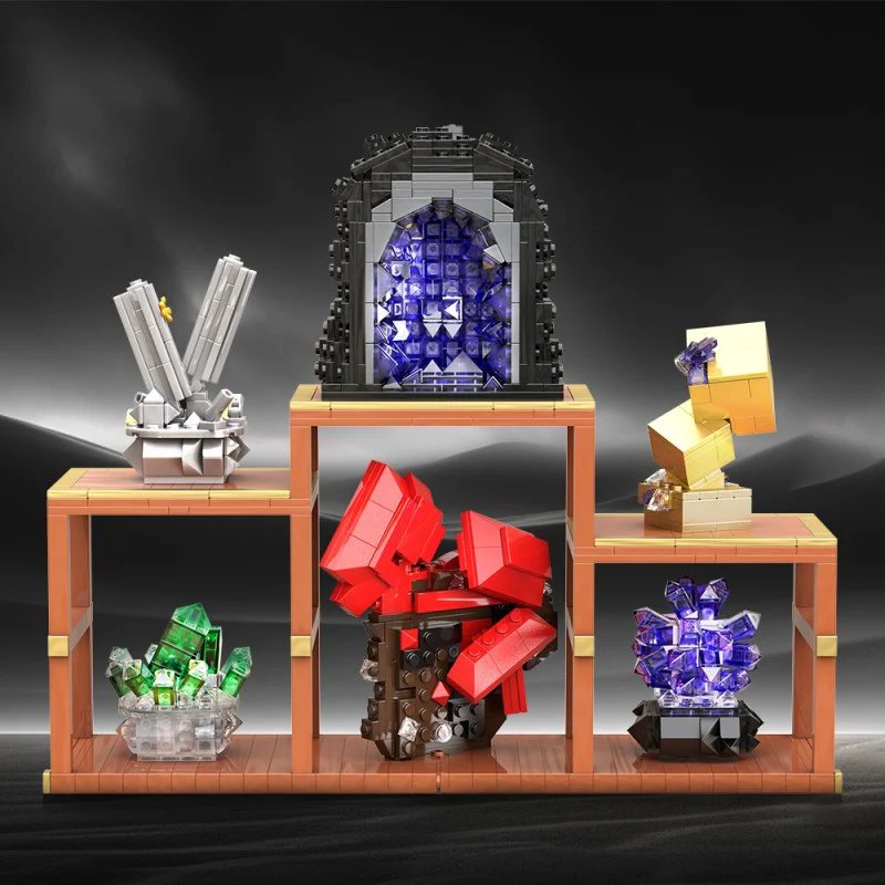 (Gobricks version) 1067pcs MOC Crystal - Image 10