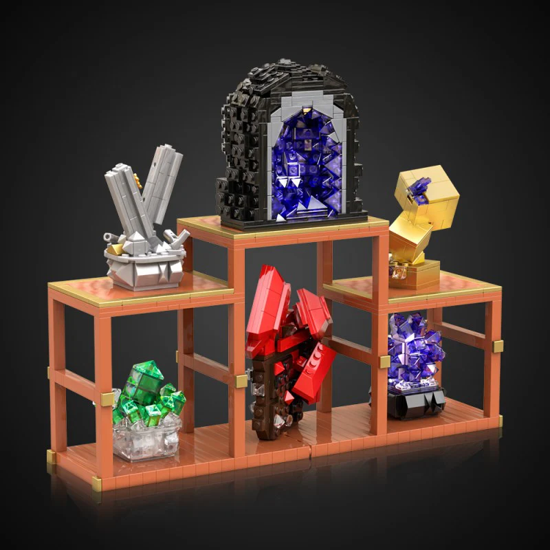 (Gobricks version) 1067pcs MOC Crystal - Image 11