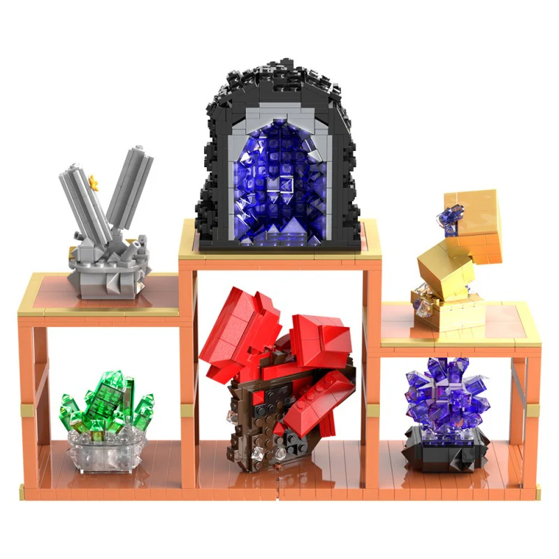 (Gobricks version) 1067pcs MOC Crystal - Image 2