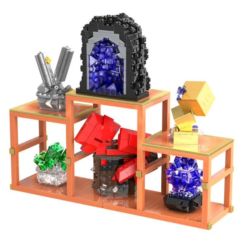 (Gobricks version) 1067pcs MOC Crystal - Image 3