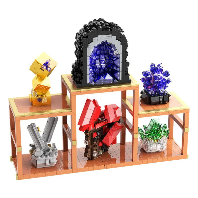 (Gobricks version) 1067pcs MOC Crystal - Image 4