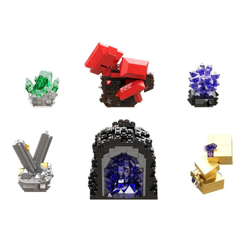 (Gobricks version) 1067pcs MOC Crystal - Image 5