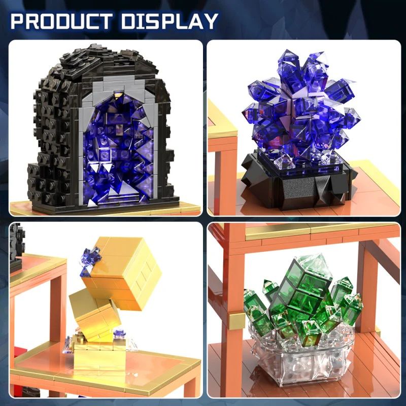 (Gobricks version) 1067pcs MOC Crystal - Image 8
