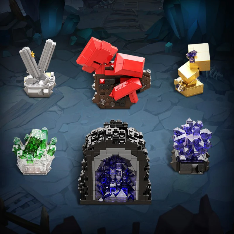 (Gobricks version) 1067pcs MOC Crystal - Image 9