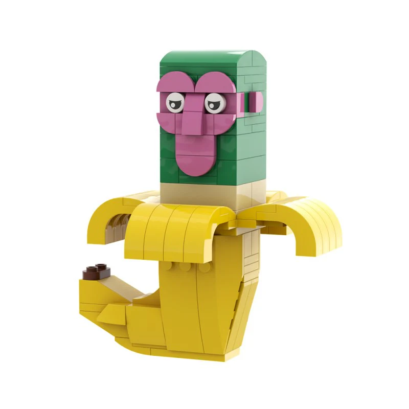 (Gobricks version) 107pcs MOC AI Brain Decaying Animals Monkey LEGO Compatible - Image 2