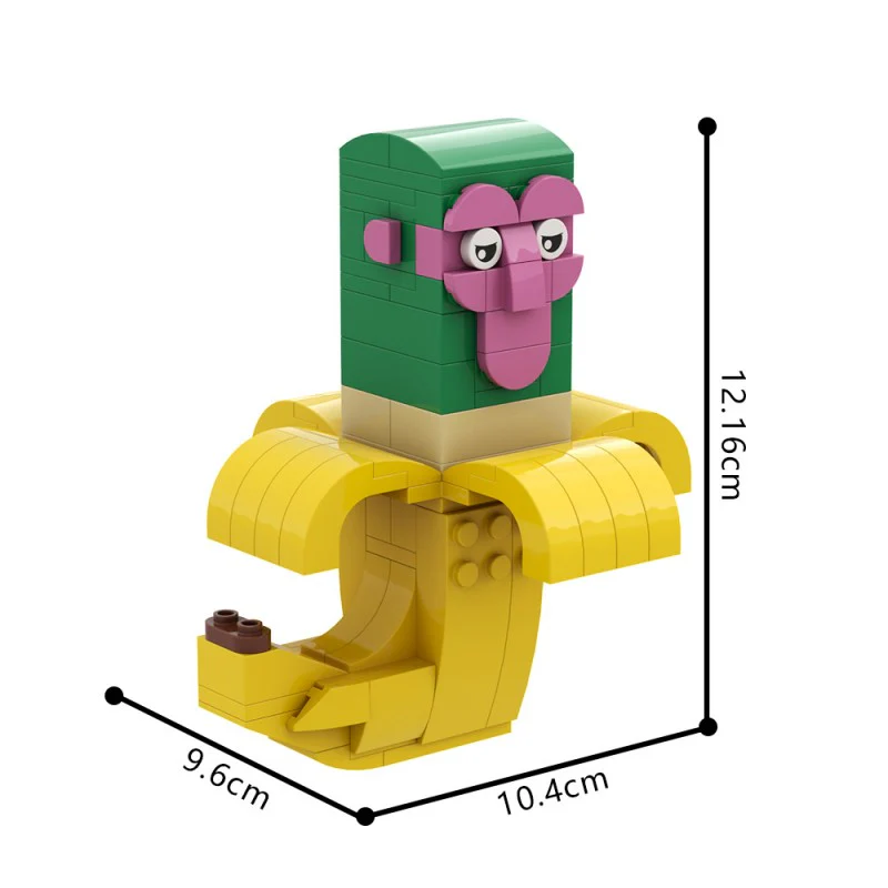 (Gobricks version) 107pcs MOC AI Brain Decaying Animals Monkey LEGO Compatible - Image 3