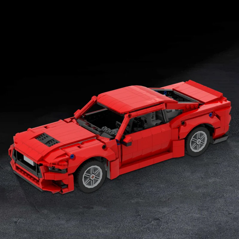 (Gobricks version) 1082pcs MOC 2024 Ford Mustang GT LEGO Compatible - Image 2