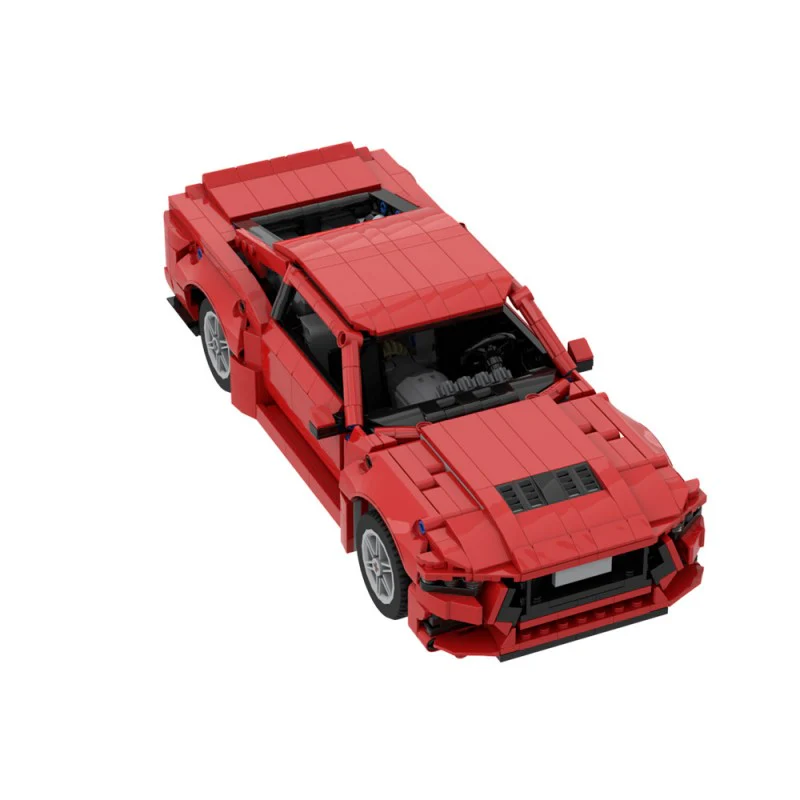 (Gobricks version) 1082pcs MOC 2024 Ford Mustang GT LEGO Compatible - Image 4