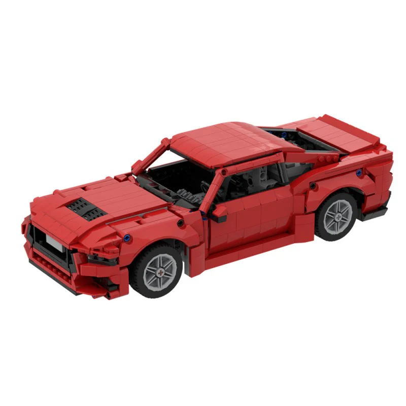 (Gobricks version) 1082pcs MOC 2024 Ford Mustang GT LEGO Compatible - Image 5