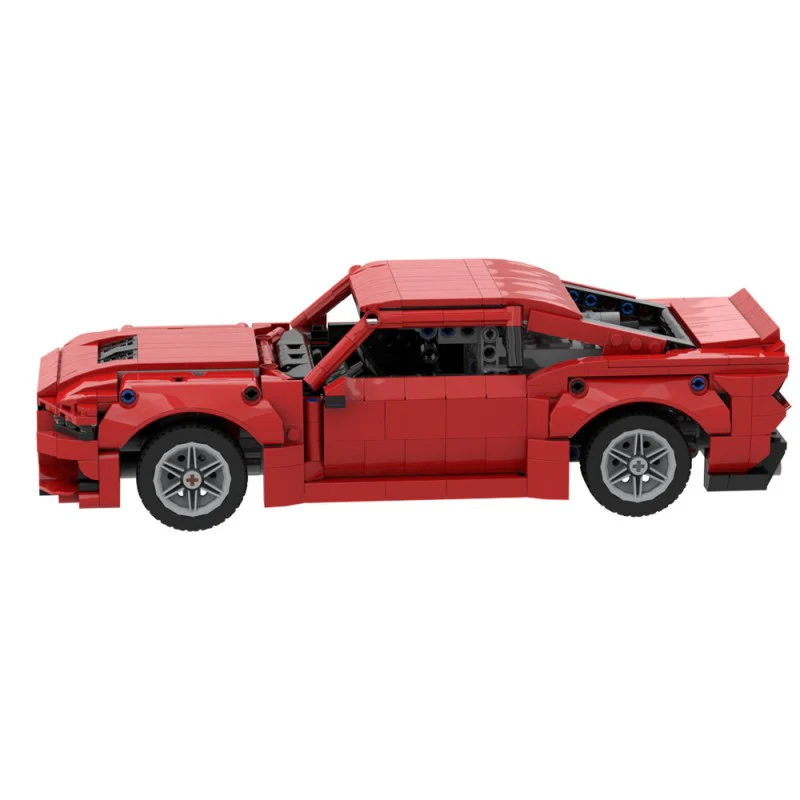 (Gobricks version) 1082pcs MOC 2024 Ford Mustang GT LEGO Compatible - Image 6