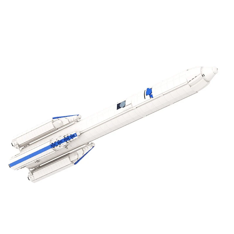 (Gobricks version) 1088pcs MOC Ariane 6 FM1 1:110 Scale LEGO Compatible - Image 2