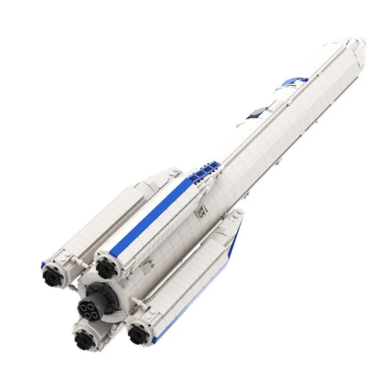 (Gobricks version) 1088pcs MOC Ariane 6 FM1 1:110 Scale LEGO Compatible - Image 5