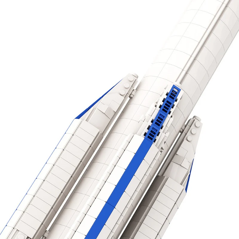 (Gobricks version) 1088pcs MOC Ariane 6 FM1 1:110 Scale LEGO Compatible - Image 6