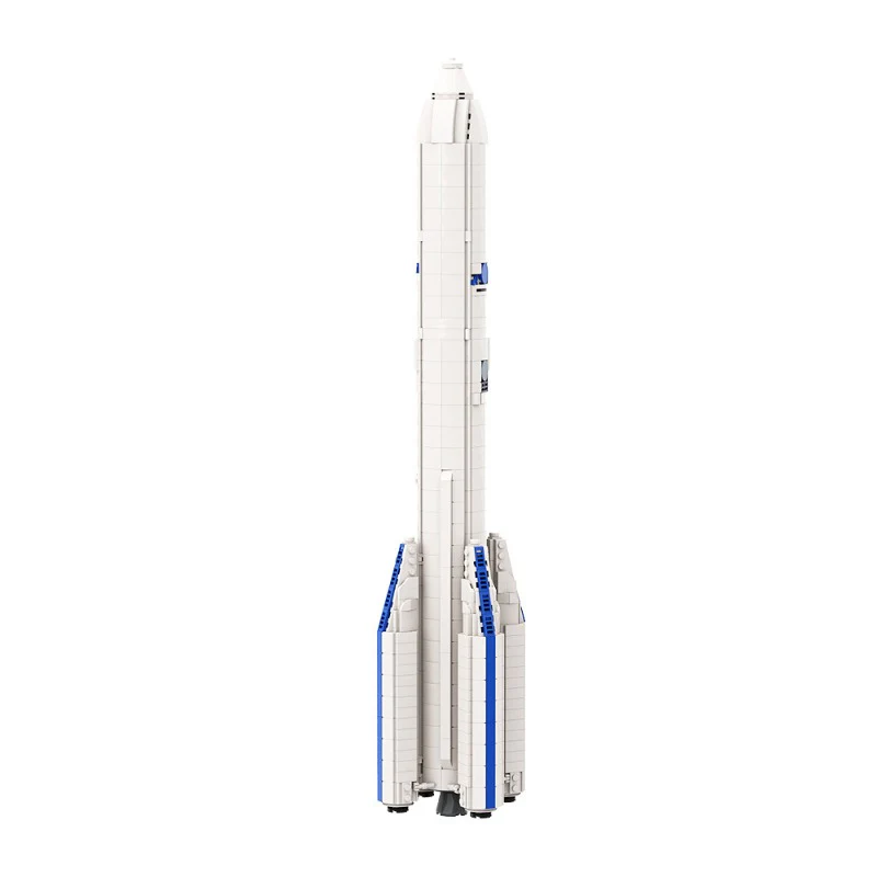 (Gobricks version) 1088pcs MOC Ariane 6 FM1 1:110 Scale LEGO Compatible - Image 7