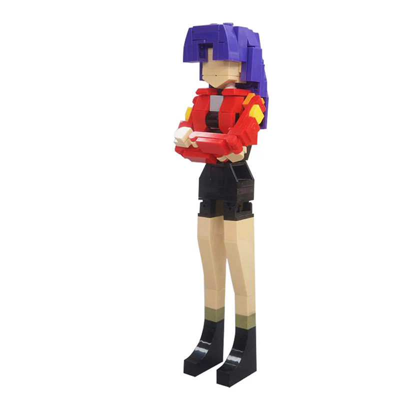 (Gobricks version) 113pcs MOC Misato Katsuragi LEGO Compatible - Image 2