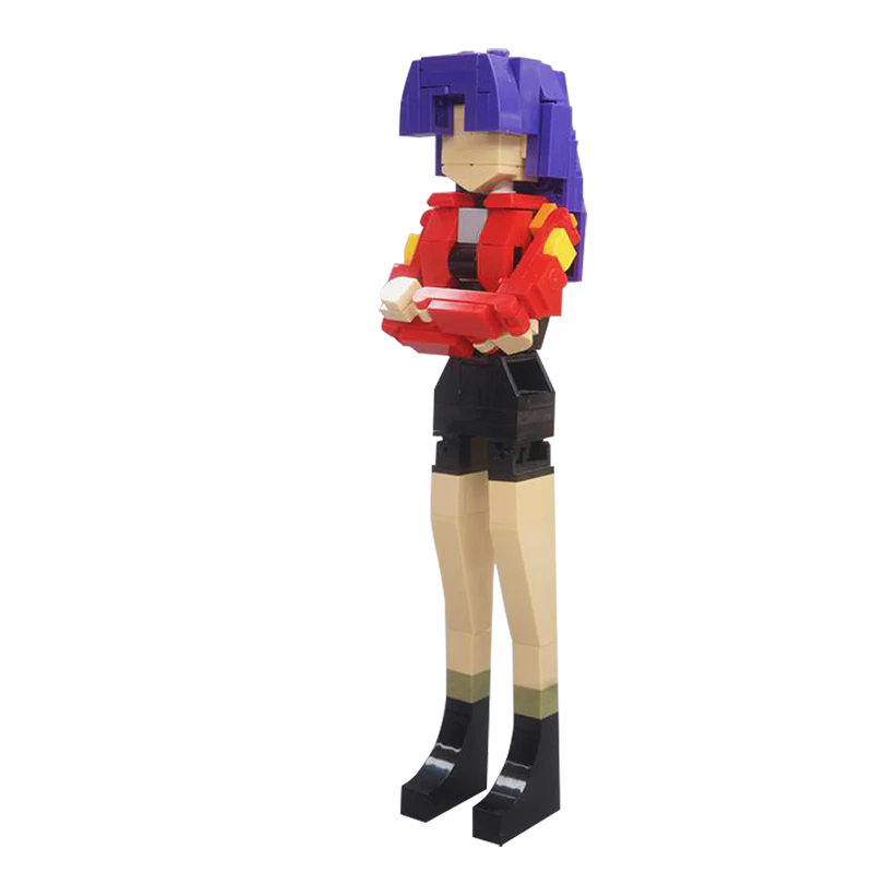(Gobricks version) 113pcs MOC Misato Katsuragi LEGO Compatible - Image 3